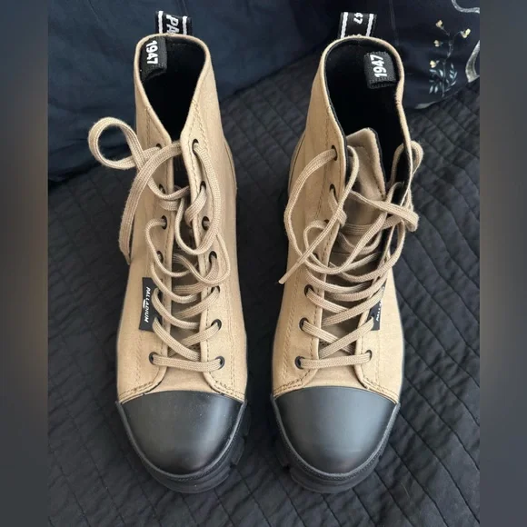 Palladium Revolt Hi TX Platform Sneaker Boot - 9.5 - Picture 2 of 4